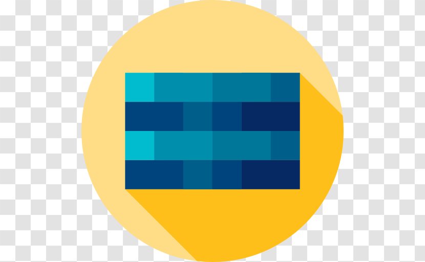 Brick Icon - Blue - Symbol Transparent PNG