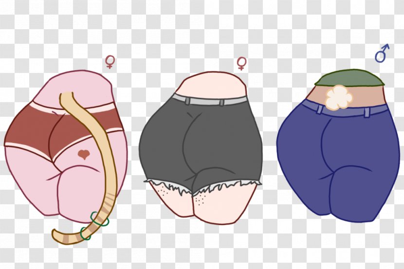 Hip Briefs Abdomen Cartoon - Heart - Design Transparent PNG