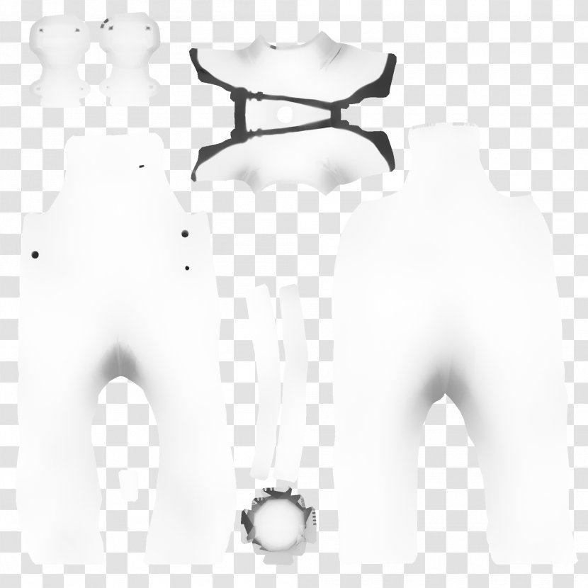 Neck - White - Design Transparent PNG