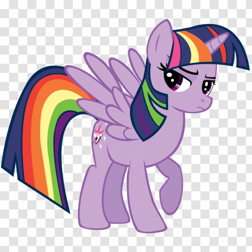Twilight Sparkle Rainbow Dash Pony Rarity Applejack - Purple Transparent PNG