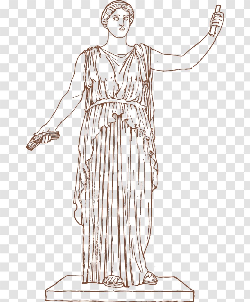 Greece Goddess - Flower - Tell The Greek Transparent PNG