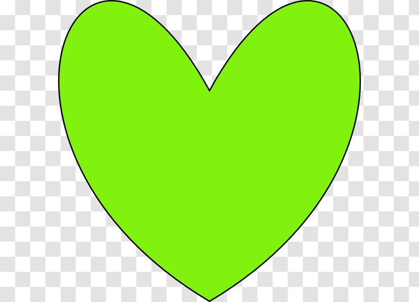 Green Heart Clip Art - Frame Transparent PNG