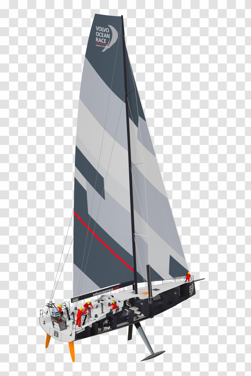 Sail Volvo Ocean Race AB Cars 65 - Keelboat Transparent PNG