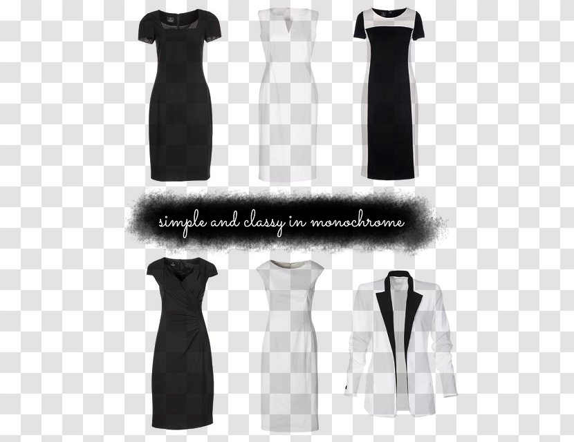 Little Black Dress Gown Shoulder Transparent PNG