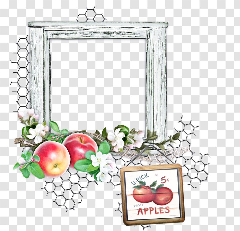 Christmas Picture Frame - Drawing - Apple Rectangle Transparent PNG