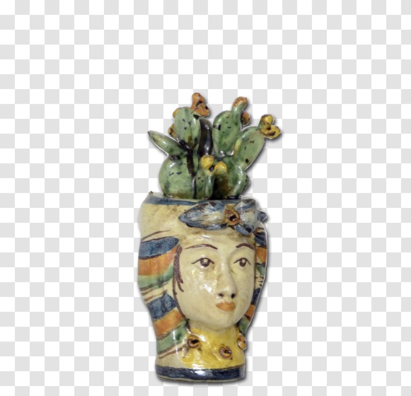 Ceramica Di Caltagirone Via Frazzetta Maure Vase - Mongolfiera Transparent PNG