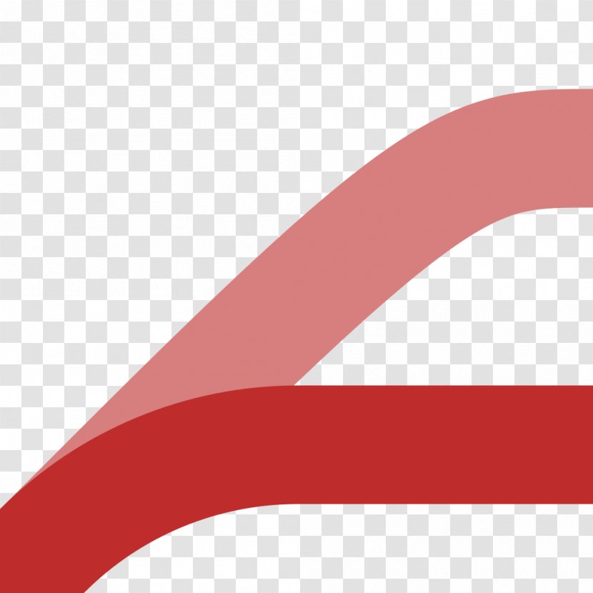 Line Angle - Red - Lines; Transparent PNG