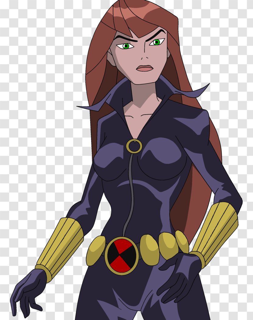 Black Widow Umineko When They Cry Marvel Avengers Assemble Iron Man Drawing - Cartoon - Enchantress Transparent PNG