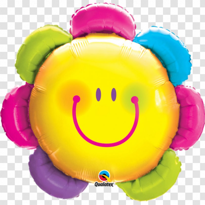 Balloon Face Flower Smiley - Gift Transparent PNG