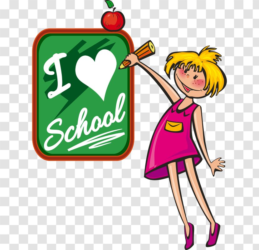 School Child Teacher Lesson Clip Art - First Day Of Transparent PNG