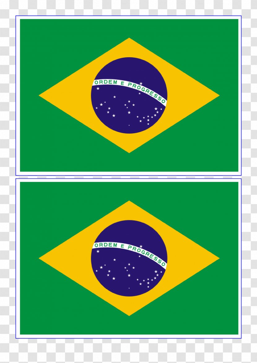 Flag Of Brazil National Under-20 Football Team V Germany - Text Transparent PNG
