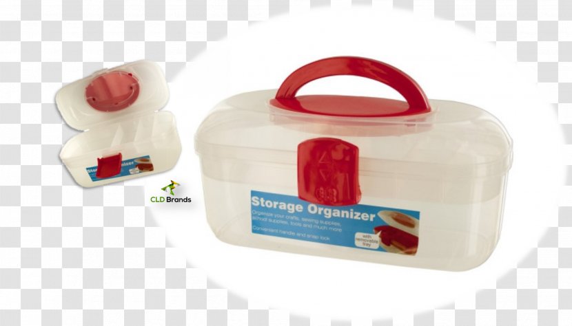 Plastic Craft Container - Organizer Box Transparent PNG
