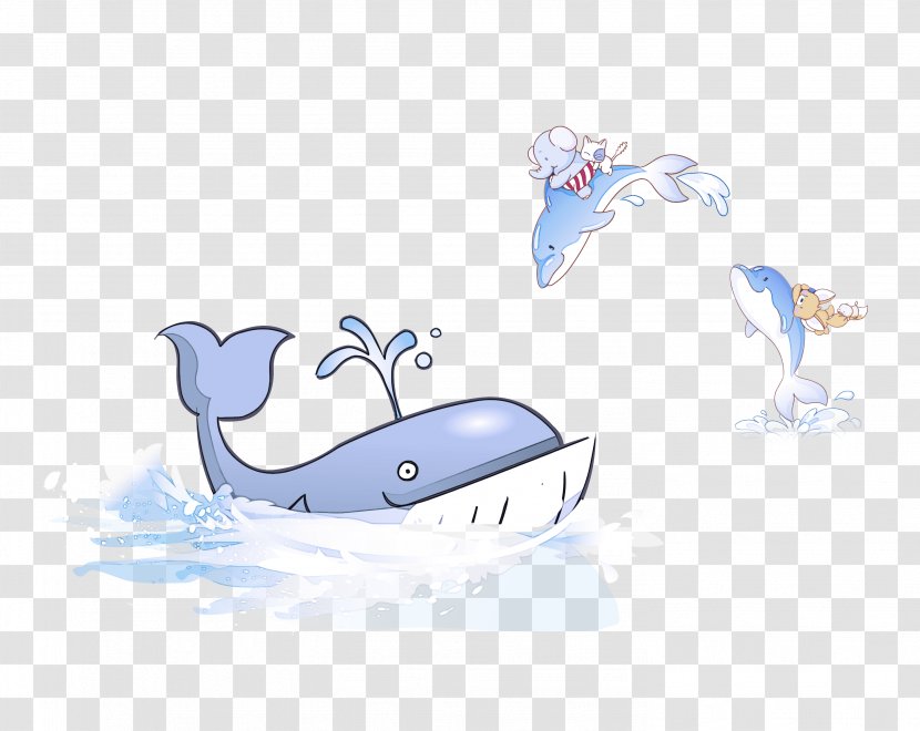 Cetacea Whale Dolphin Blue Sperm Transparent PNG