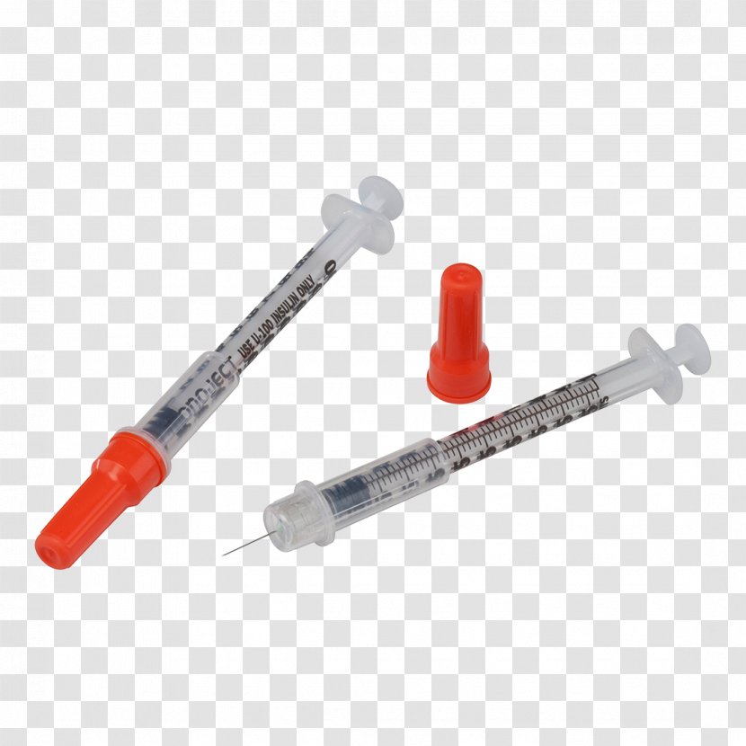 Safety Syringe Hypodermic Needle Insulin Milliliter - Sewing Transparent PNG