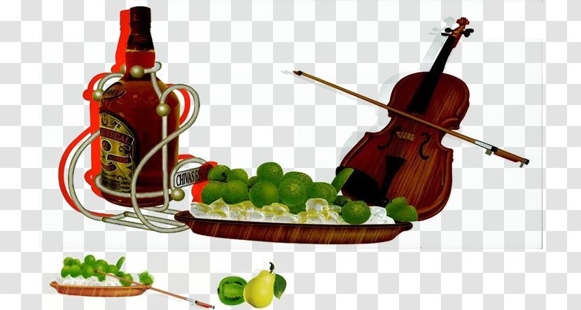Red Wine Violin Cello - Search Engine - Green Fruit And Transparent PNG