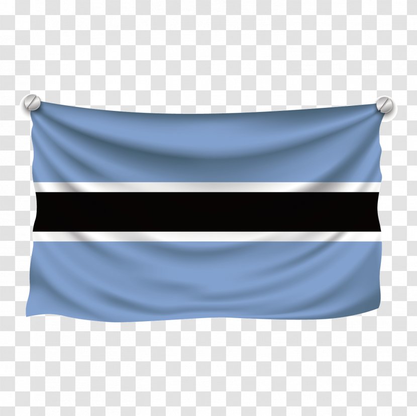 Flag Of The United States - Rectangle - Vector Country Botswana Transparent PNG