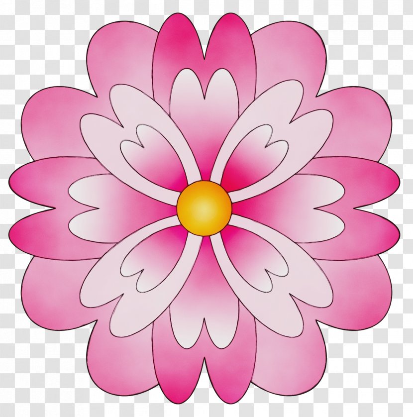 Petal Pink Flower Clip Art Violet - Wildflower Magenta Transparent PNG