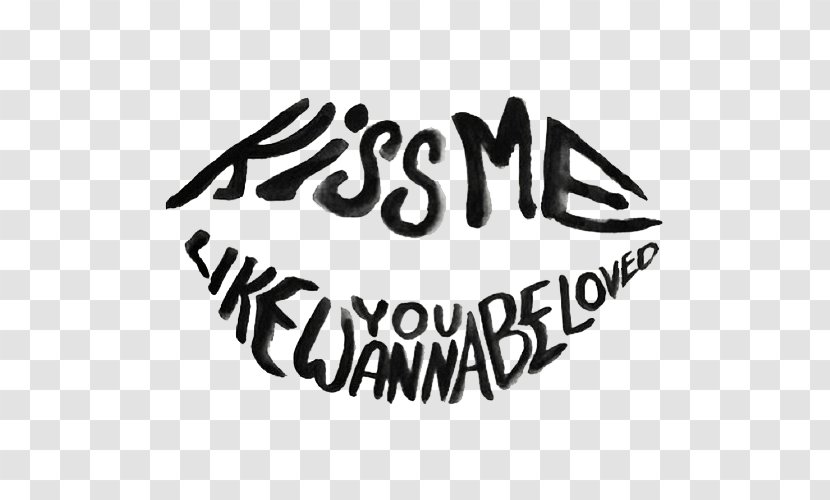 Kiss Me Give Love Song X Lyrics - Cartoon Transparent PNG