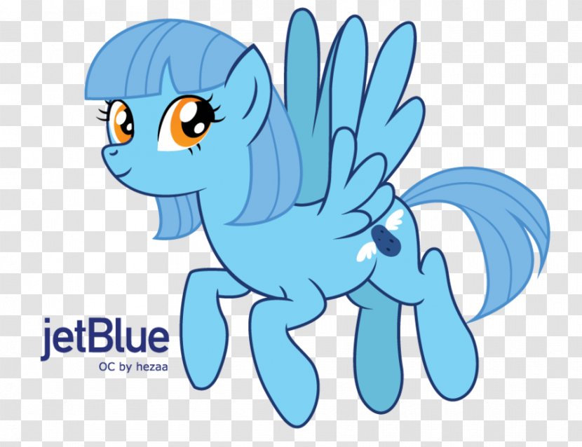 Pony John F. Kennedy International Airport JetBlue Logan Long Beach - Silhouette - Brony Love Transparent PNG