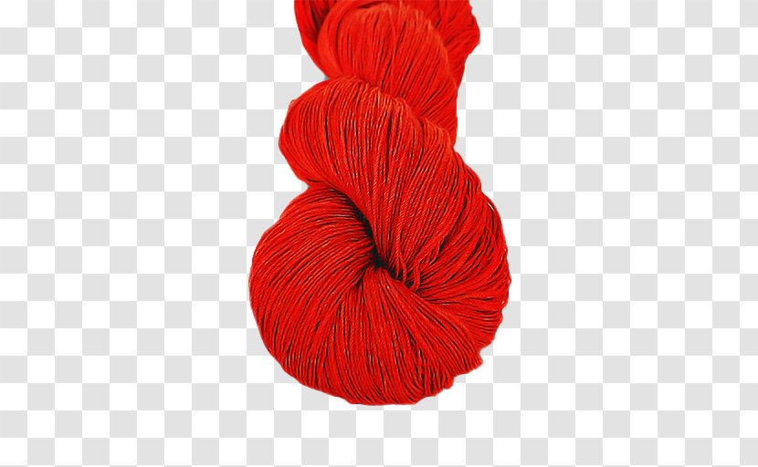 Thread Wool Red Textile Woolen - Petal Coquelicot Transparent PNG