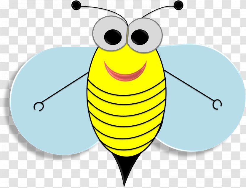 Insect Honey Bee Pollinator Clip Art - Yellow - Forma Transparent PNG