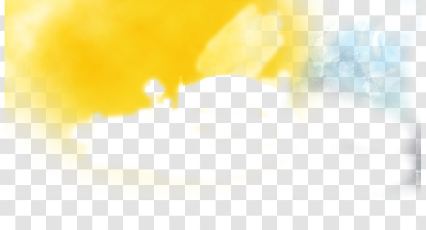 Yellow Sky Wallpaper - Daytime - Floating Cloud Transparent PNG
