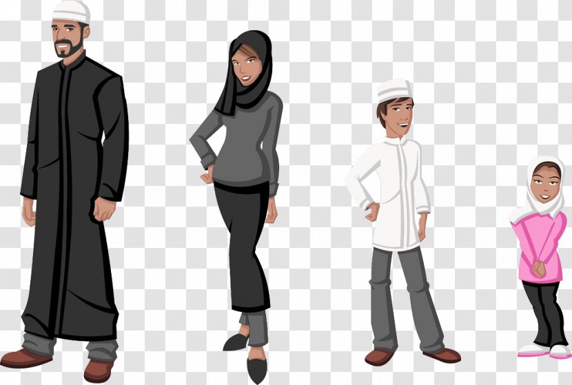Muslim Cartoon Islam Royalty-free - Foreign Friends From National Cheng Kung University Transparent PNG