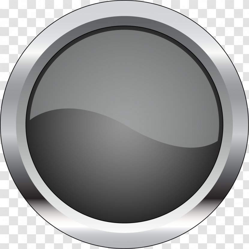 Circle Grey Disk - Color - Hand Painted Gray Transparent PNG
