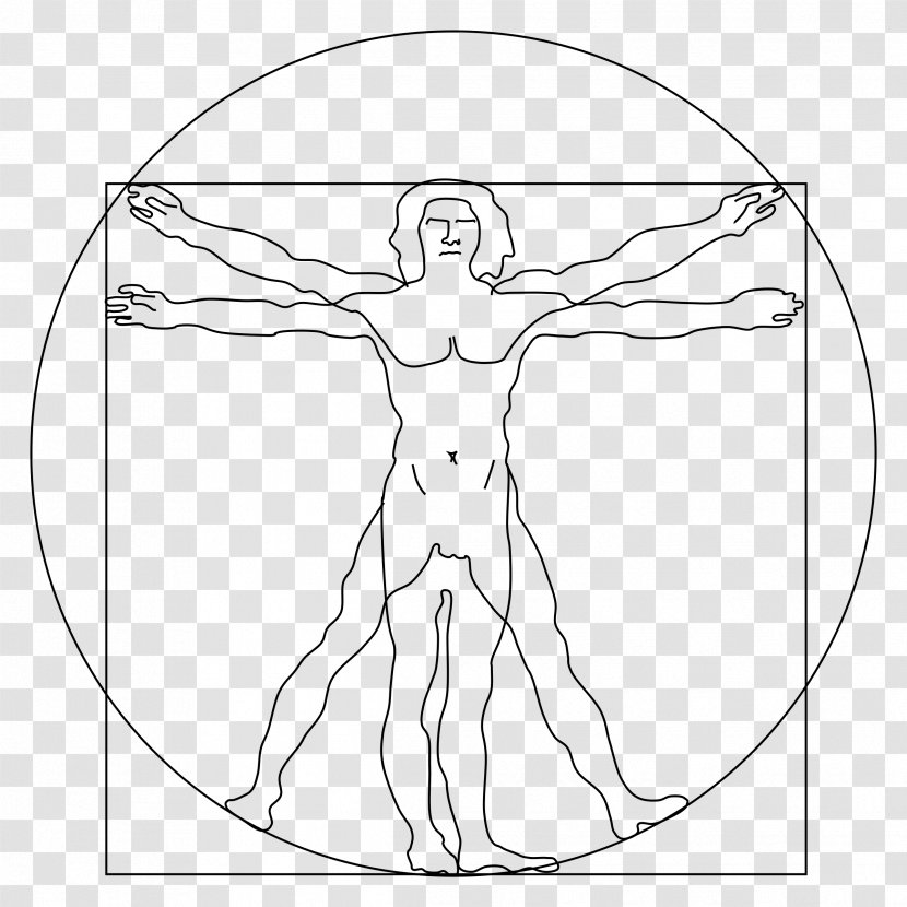 Vitruvian Man Clip Art - Heart - Tree Transparent PNG