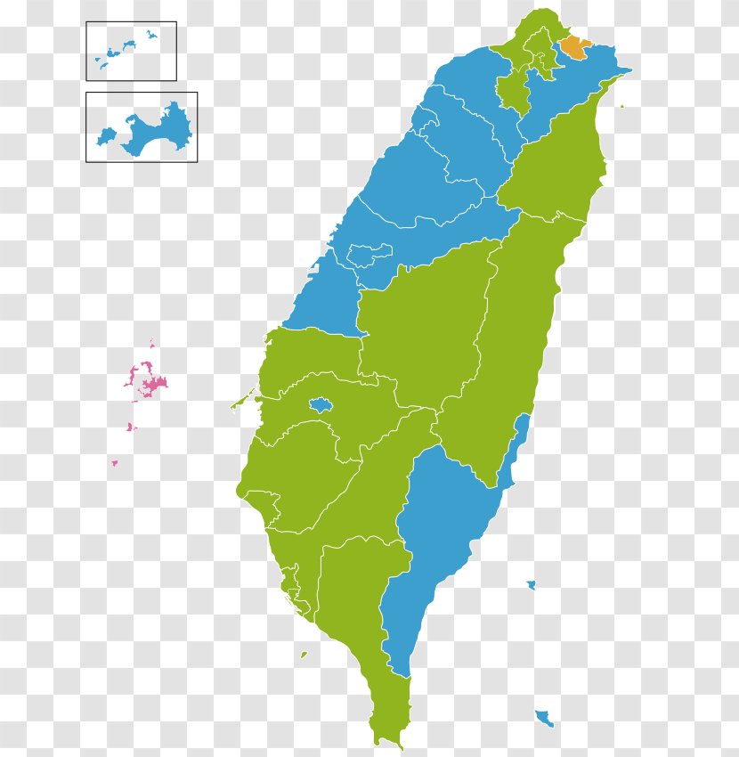 Taiwanese Local Elections, 2018 Taiwan Province Vector Graphics Map Stock Photography - Provincial City Transparent PNG
