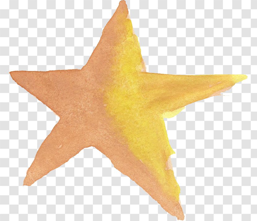 Star Watercolor Painting Clip Art - Stars Transparent PNG
