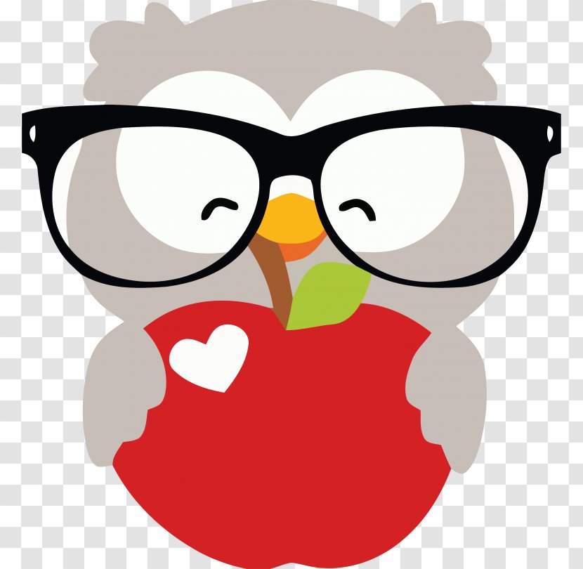 Clip Art Owl Openclipart Vector Graphics Free Content - Bird - Teachers Day 2018 Transparent PNG
