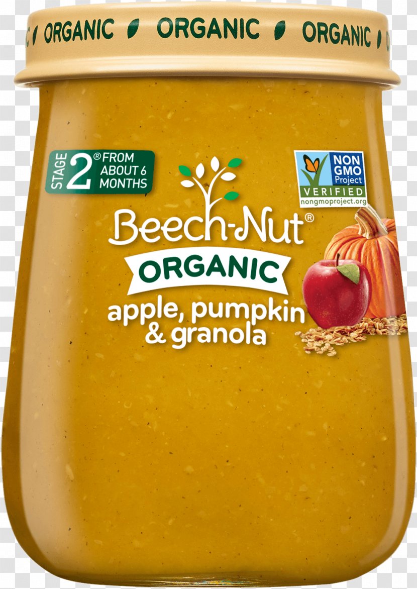 Baby Food Organic Vegetarian Cuisine Pumpkin - Beech Nut Oatmeal Transparent PNG