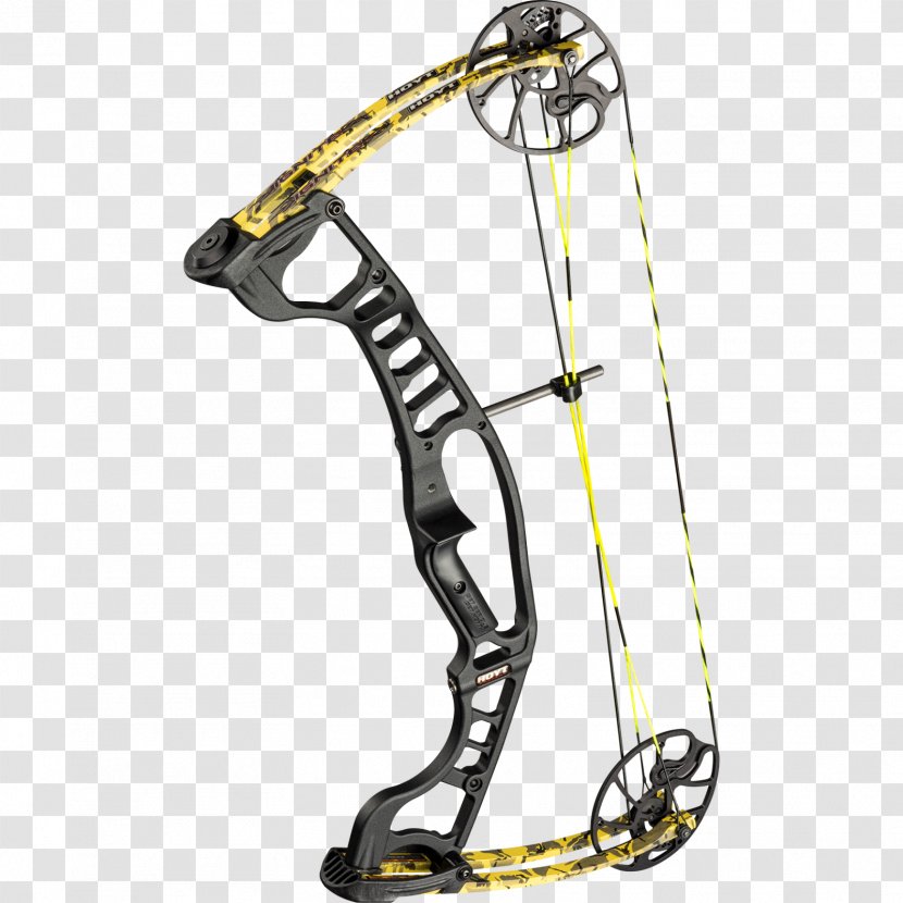 Compound Bows Bow And Arrow Archery Bowstring - Yellow Transparent PNG