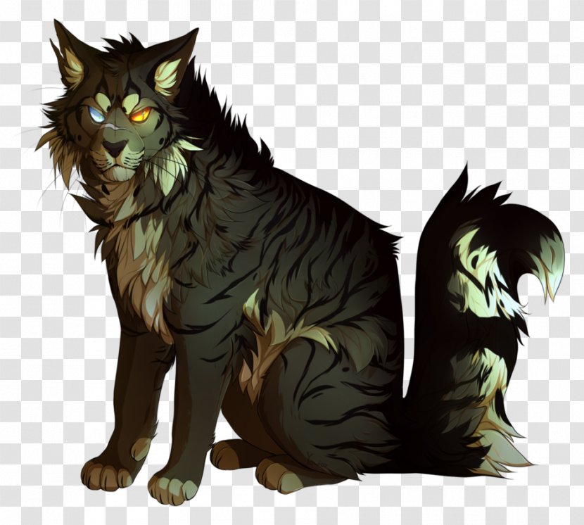 Maine Coon Whiskers Kitten Domestic Short-haired Cat Black - Paw Transparent PNG