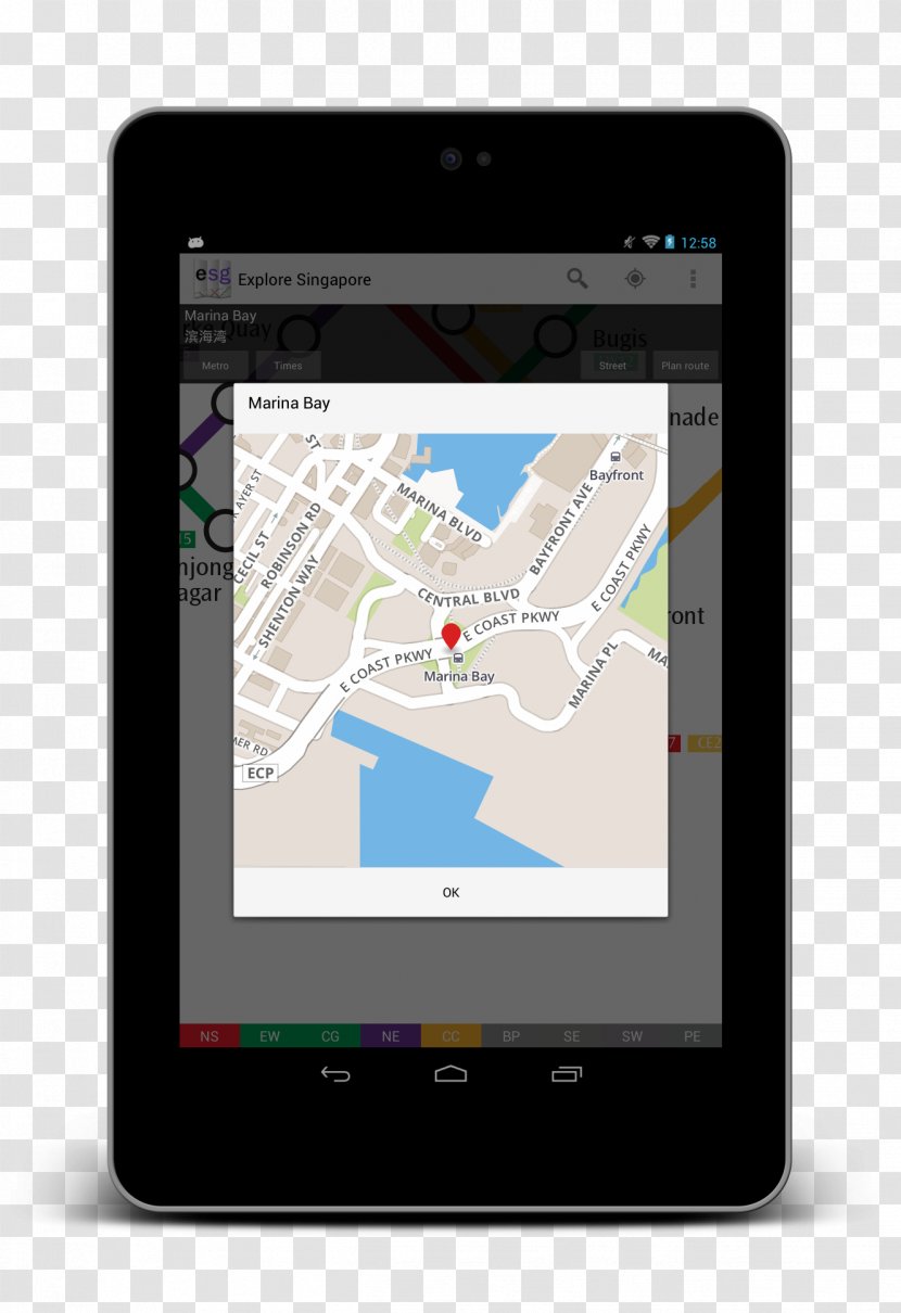 Smartphone Nexus 5 Android Material Design - Communication Transparent PNG