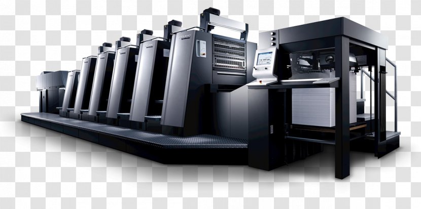 Heidelberger Druckmaschinen Offset Printing Machine Printer Transparent PNG