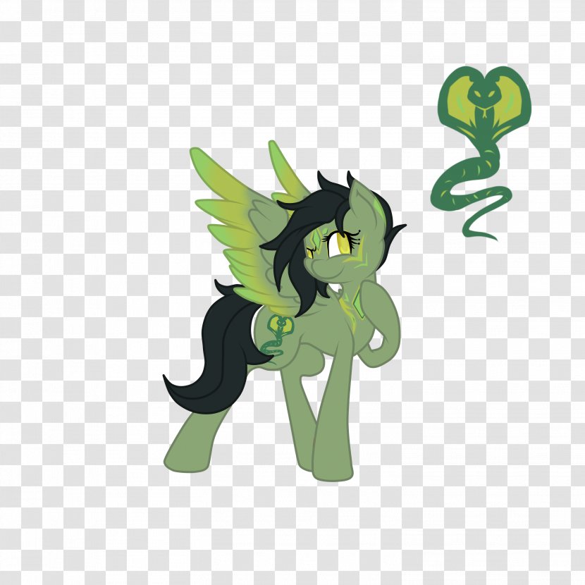 Horse Illustration Cartoon Figurine Flowering Plant - Green - Miia Transparent PNG