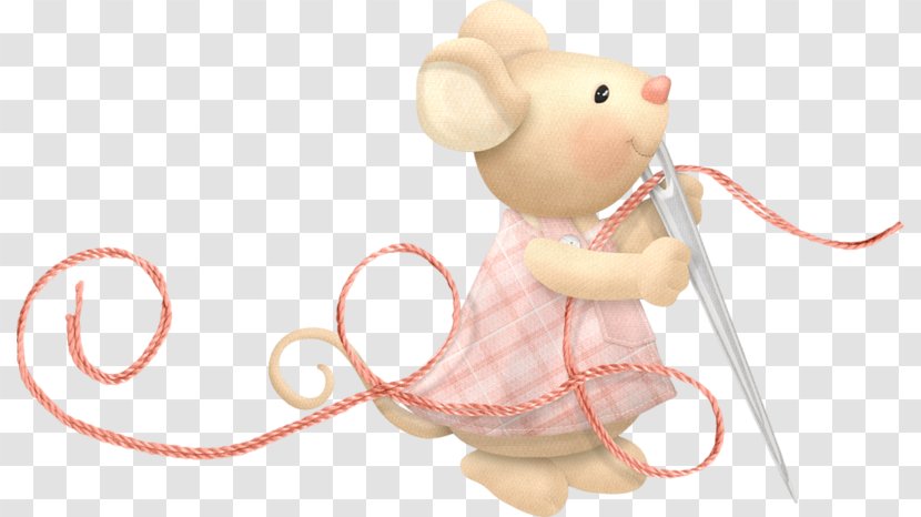 Knitting Sewing Animation Crochet Clip Art - Tree - Mouse Transparent PNG