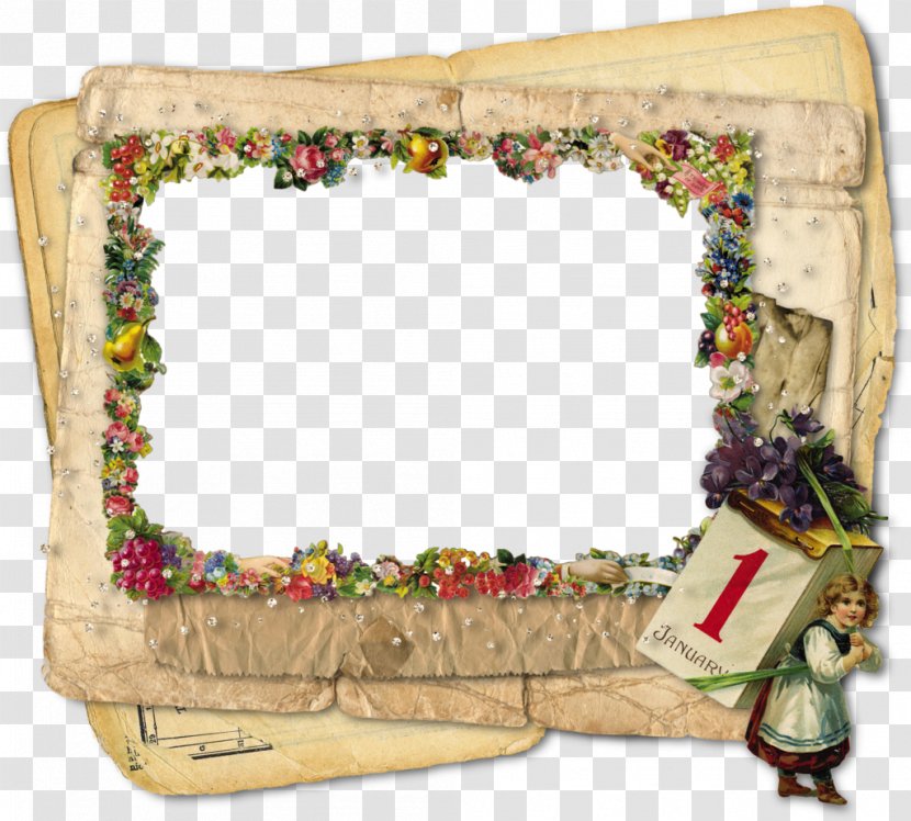 New Year's Day Picture Frames Eve - Scrapbooking - Happy Frame Transparent PNG