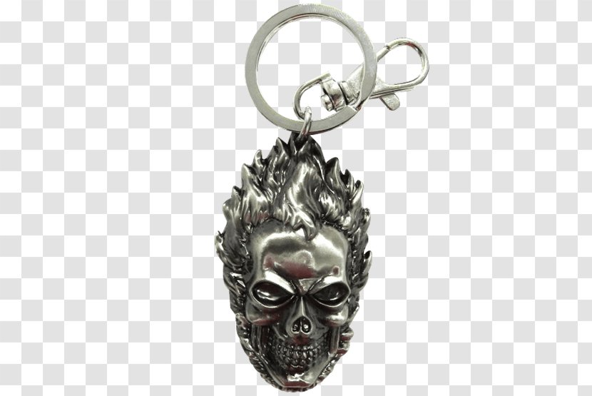 Johnny Blaze Key Chains Ghost Marvel Universe Superhero - Keyring Transparent PNG