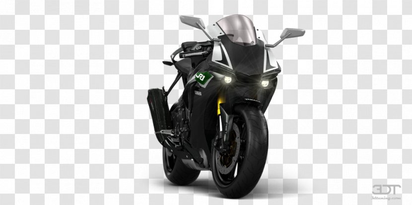 Exhaust System Motorcycle Accessories Scooter Yamaha YZF-R1 Car - Automotive Exterior - Bike Hand Painted Transparent PNG