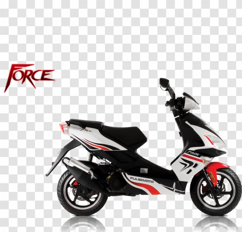 Motorized Scooter Motorcycle Accessories Two-stroke Engine - Automotive Design Transparent PNG