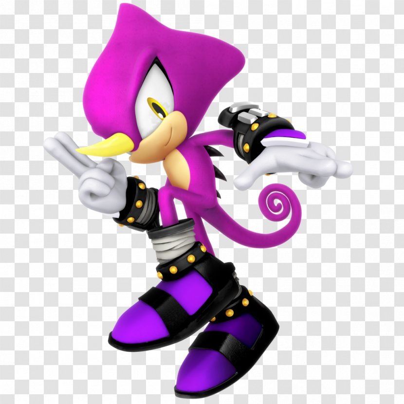 Espio The Chameleon Sonic Hedgehog Knuckles Echidna Tails Knuckles' Chaotix - Rabbit Vector Transparent PNG