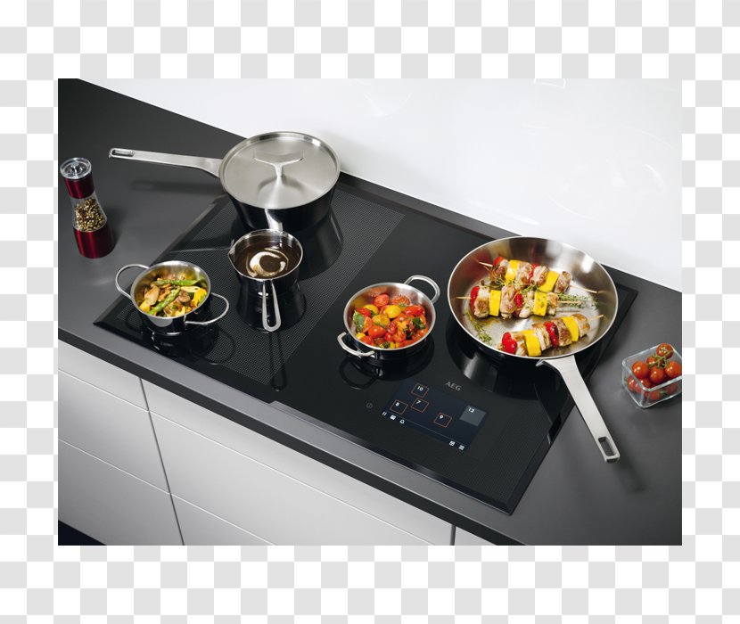 Induction Cooking Ranges AEG Kitchen Cookware - Dishwasher Transparent PNG