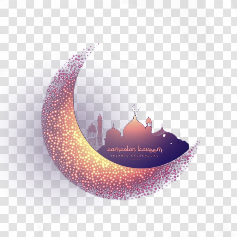 Halal Euclidean Vector Mosque - Illustration - Logo Material Moon Transparent PNG