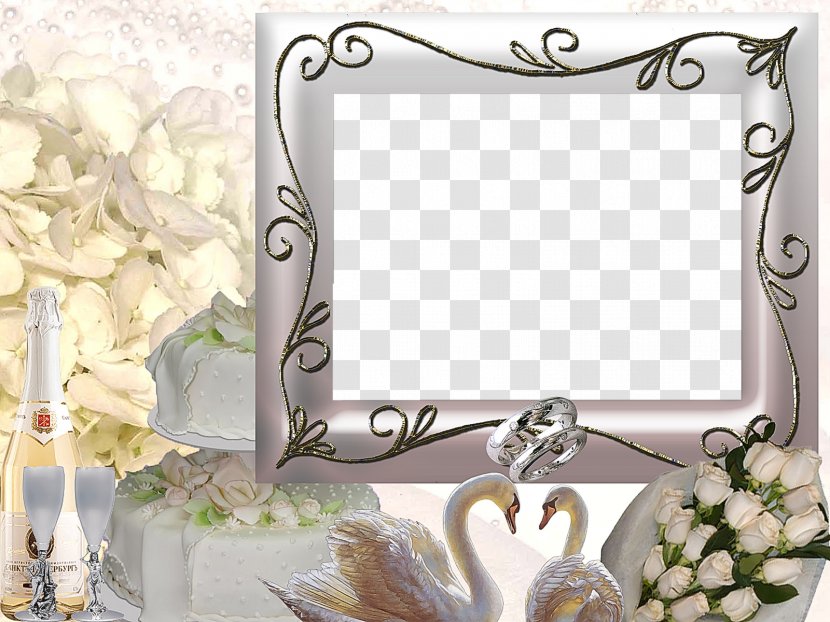 Wedding Invitation Picture Frames Anniversary - Mirror Transparent PNG