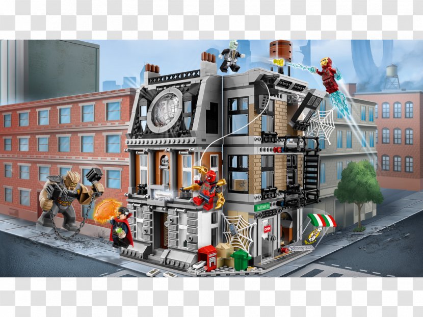 Lego Marvel Super Heroes 2 Marvel's Avengers Sanctum Sanctorum Doctor Strange - Ebony Maw - Street Brick Transparent PNG