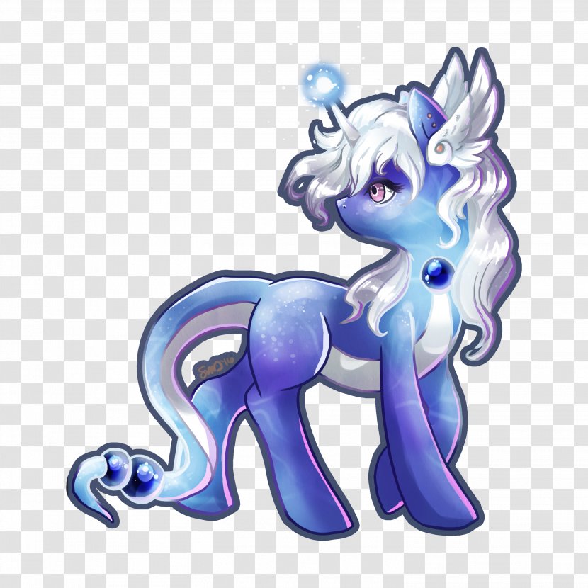 Horse Unicorn Cartoon Figurine - Art Transparent PNG