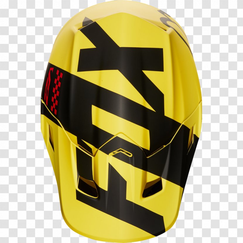 Motorcycle Helmets Fox Racing Motocross Glass Fiber - Cap Transparent PNG